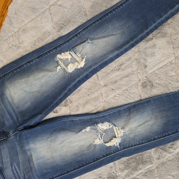 Kancan Distressed Skinny Jeans, Junior Women's Size 7, Great Condition - Picture 2 of 11